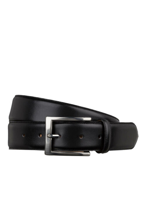 Cordwainer Ledergürtel Herren, Schwarz