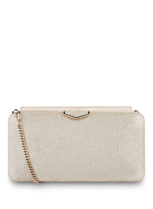 JIMMY CHOO Clutch ELLIPSE, Gold