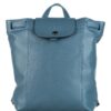 LONGCHAMP Le Pliage Cuir Rucksack, Blau