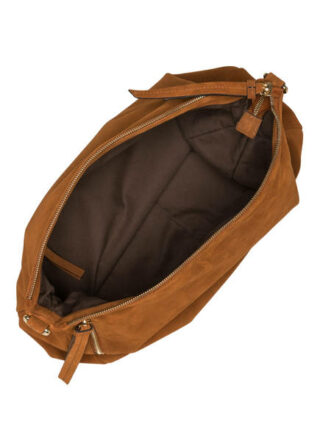 Abro Juna Hobo-Bag, Braun