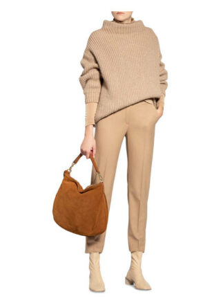 Abro Juna Hobo-Bag, Braun