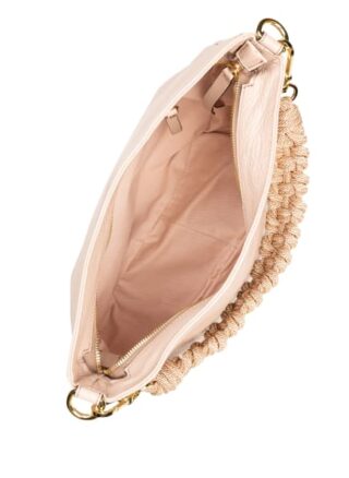 Abro Lota Small Hobo-Bag, Rosa