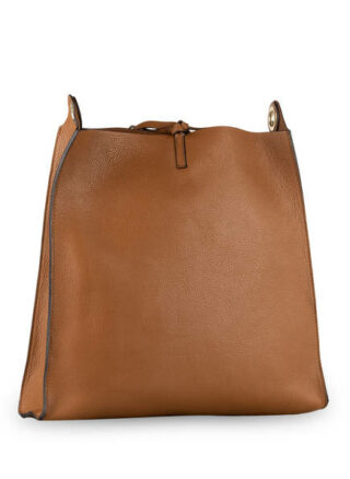 Abro Shopper mit Pouch, Braun