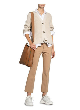 Abro Shopper mit Pouch, Braun