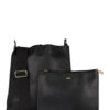 Abro Shopper mit Pouch, Schwarz