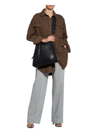 Abro Shopper mit Pouch, Schwarz