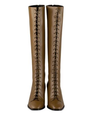 Aeyde Britta Lederstiefel, Grün