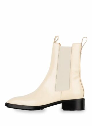 Aeyde Chelsea-Boots, Weiss