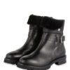 Agl Attilio Giusti Leombruni Biker Boots, Schwarz