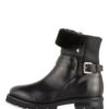 Agl Attilio Giusti Leombruni Biker Boots, Schwarz