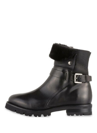 Agl Attilio Giusti Leombruni Biker Boots, Schwarz