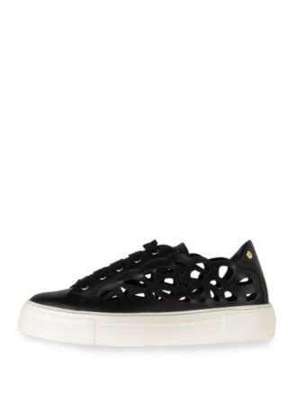 Agl Attilio Giusti Leombruni Mandi Leder-Sneaker, Schwarz