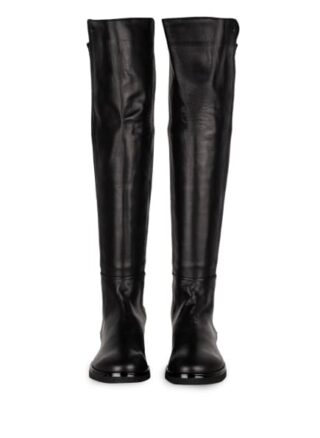 Agl Attilio Giusti Leombruni Overknee-Stiefel, Schwarz