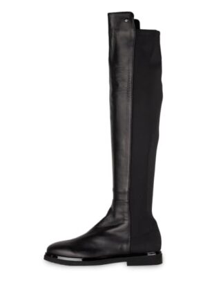 Agl Attilio Giusti Leombruni Overknee-Stiefel, Schwarz