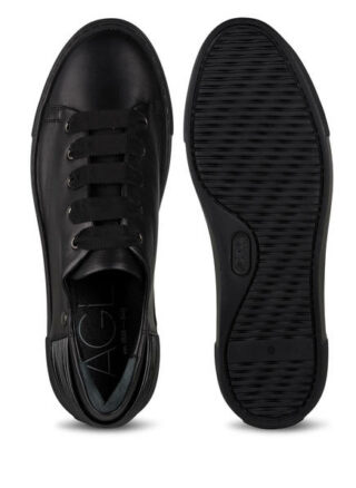 Agl Attilio Giusti Leombruni Plateau-Sneaker, Schwarz
