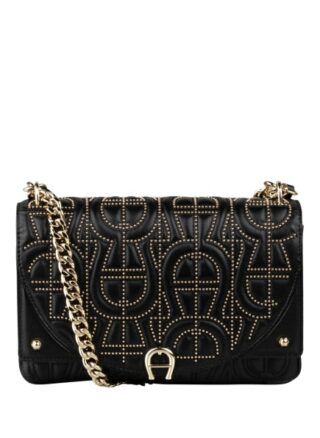 Aigner Diadora Umhängetasche, Schwarz