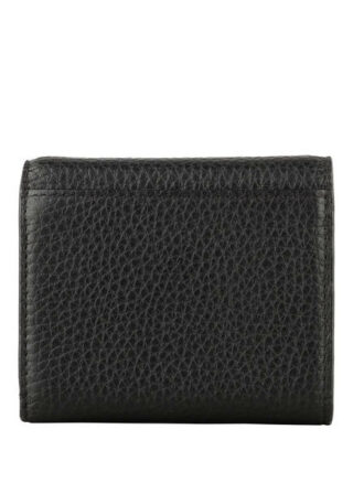 Aigner Milano Leder Geldbörse, Schwarz