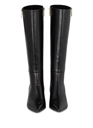 Aigner Olivia Lederstiefel, Schwarz
