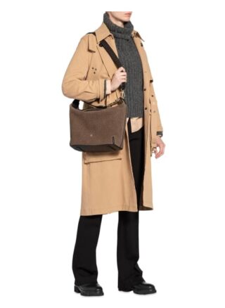 Aigner Palermo Dadino M Hobo-Bag, Braun