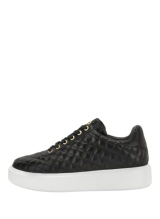 Aigner Sally 6 Leder-Sneaker, Schwarz