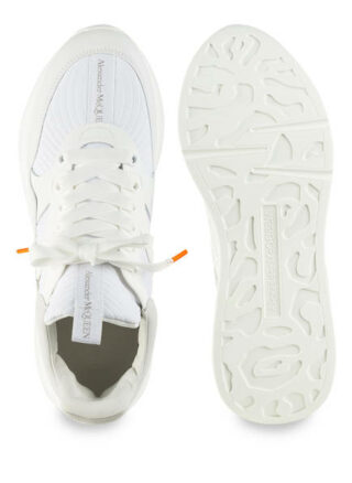 Alexander Mcqueen Plateau-Sneaker, Weiss