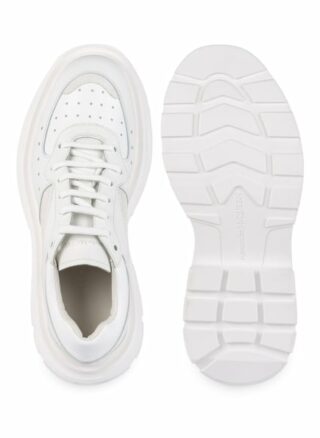 Alexander Mcqueen Plateau-Sneaker, Weiss