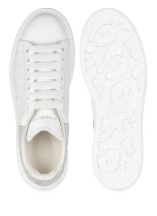 Alexander Mcqueen Plateau-Sneaker, Weiss