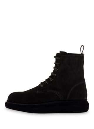 Alexander Mcqueen Schnürboots, Schwarz