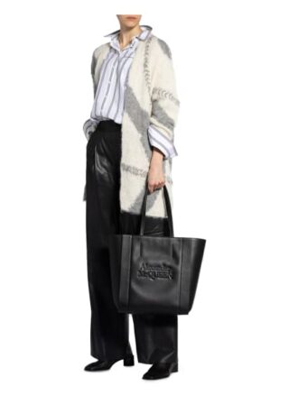 Alexander Mcqueen Signature Shopper, Schwarz