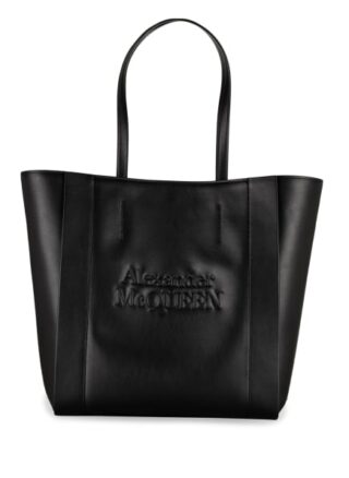 Alexander Mcqueen Signature Shopper, Schwarz