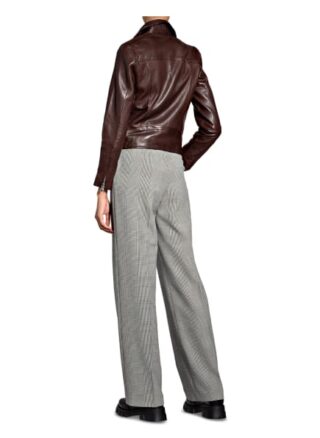 All Saints Dalby Lederjacke, Braun
