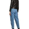 All Saints Ellis Lederjacke, Schwarz