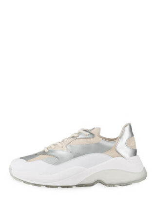 Axel Arigato Swipe Plateau-Sneaker, Weiss