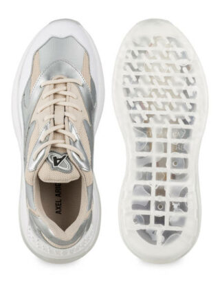 Axel Arigato Swipe Plateau-Sneaker, Weiss