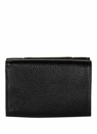 Balenciaga Mini Hourglass Geldbörse, Schwarz