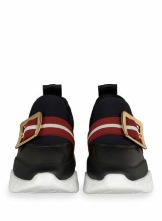 Bally Brinelle Plateau-Sneaker, Schwarz