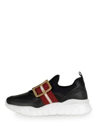 Bally Brinelle Plateau-Sneaker, Schwarz