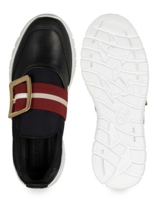 Bally Brinelle Plateau-Sneaker, Schwarz