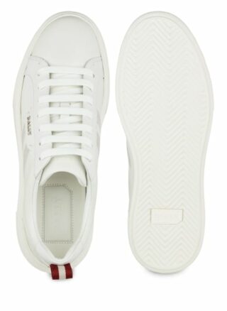 Bally Maxim Leder Sneaker, Weiss