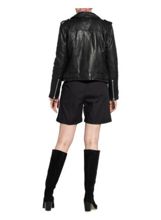 Be Edgy Bekatja Lederjacke, Schwarz