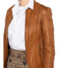 Be Edgy Benika Lederjacke, Braun