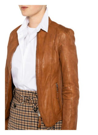 Be Edgy Benika Lederjacke, Braun