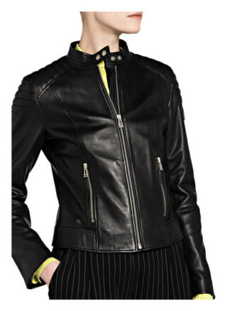 Belstaff Mollison Lederjacke, Schwarz