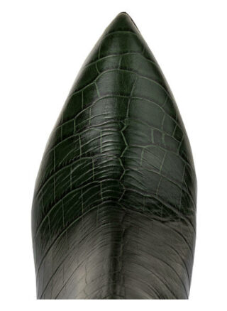 Bianca Di Leder Stiefel, Grün