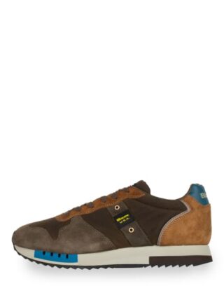 Blauer Queens Sneaker, Braun