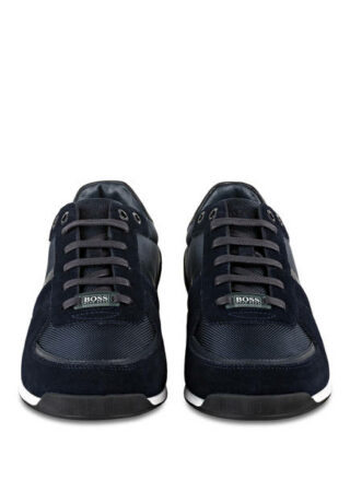 Boss Glaze Sneaker Herren, Blau