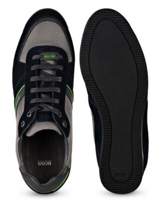 Boss Glaze Sneaker, Blau