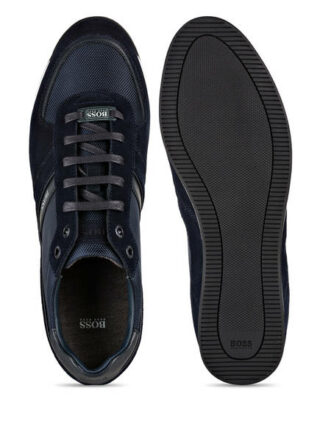 Boss Glaze Sneaker, Blau