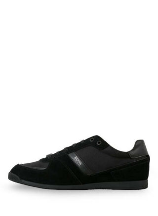 Boss Glaze Sneaker Herren, Schwarz