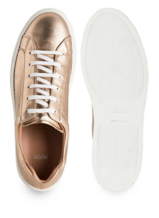 Boss Katie Leder Sneaker, Gold